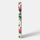 Roos Bloemen Bloemen Bladpatroon Case-Mate iPhone Case (Achterkant / Links)