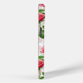 Roos Bloemen Bloemen Bladpatroon Case-Mate iPhone Case (Achterkant / Rechts)