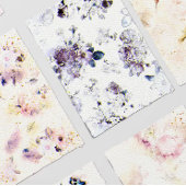 Roos Bloemen Elegant Papier Textured Wedding I Kaart