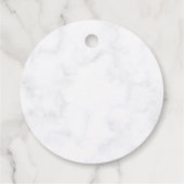 Roos Bloemen Gepersonaliseerde bruiloft gunst Labe Bedankjes Labels (Achterkant)