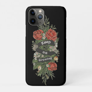  Roos Bloemen met Quote Design Case-Mate iPhone Case