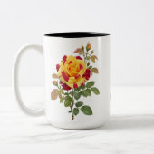 ROOS BLOEMEN ONTWERP TWEEKLEURIGE KOFFIEMOK (Links)