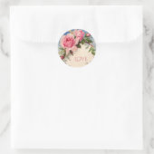  Roos Bloemen Stickers (Tas)