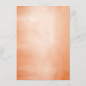 Roos Bloemen Zomer Boho Botanisch Menu (Achterkant)