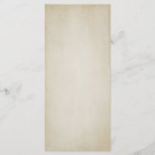  Roos Bloemengroen Bruiloft Menu Kaarten (Achterkant)