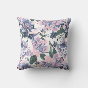 Roos Bloemenpatroon Elegant Ontwerp Kussen