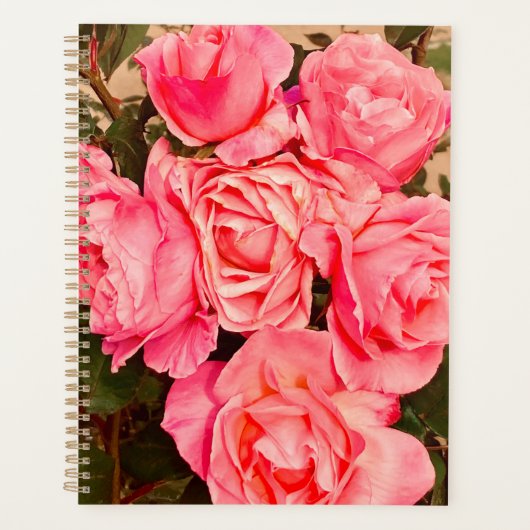 Roos Bloemenplanner Planner (Voorkant)