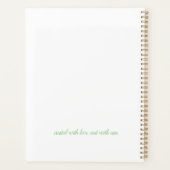 Roos Bloemenplanner Planner (Achterkant)