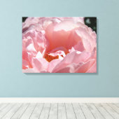 Roos Bloementuin canvas Fotografie Prints (Insitu (Houten vloer))
