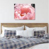 Roos Bloementuin canvas Fotografie Prints (Insitu (Slaapkamer))