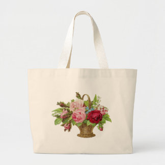 Roos Bloemvat Grote Tote Bag