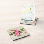  Roos Bloemventilator Tegel Drankjes Onderzetter (Rechterzijde)