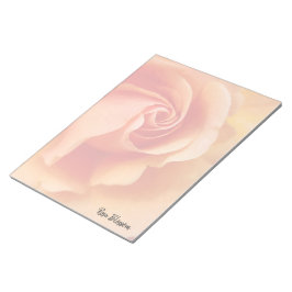 Roos bloesem / Abrikozenklep / Sluiten foto Notitieblok