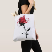 Roos Bloesem Tote Bag (Dichtbij)