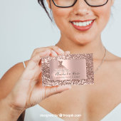 Roos Blogger Mode Blogger voor bruiloft Afsprakenkaartje