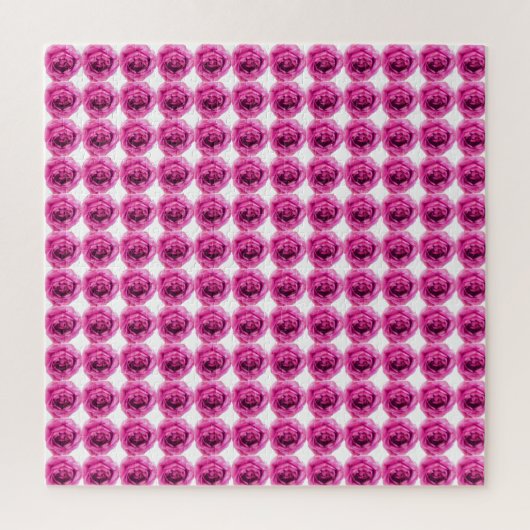 Roos Blokkerroze Legpuzzel (Verticaal)