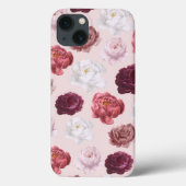 Roos Bloom iPhone Case – Elegantie in uw handen (Achterkant)