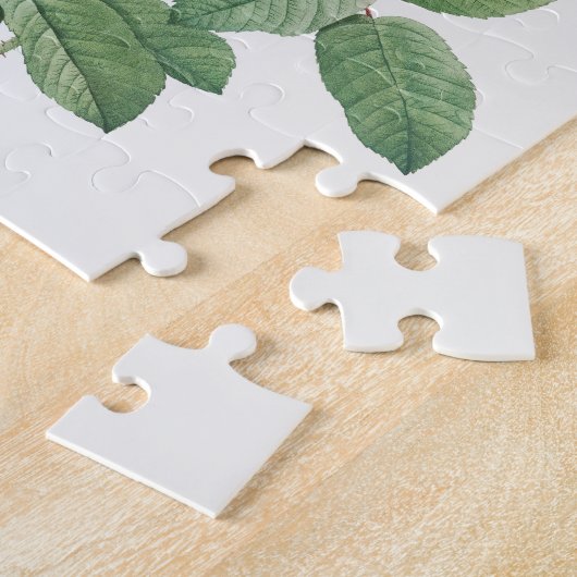 Roos Blooming  Oude illustratie Legpuzzel (Zijkant)