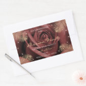 Roos Blossom Palm Leaves Product Labels (Envelop)