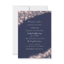 Roos Blue Navy Glitter Vrijgezellenfeest Birthday 