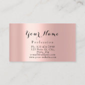 Roos Blush Closet Hanger Mode Boutique Visitekaartje (Achterkant)