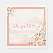 Roos Blush Floral Waterverf Moderne Typografie