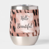 Roos Blush Pink Leopard (Voorkant)