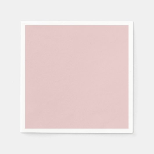 "Roos Blush Pink" Servet (Voorkant)