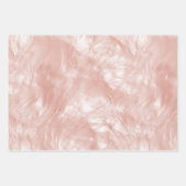 Roos Blush Pink Snake Print Inpakpapier Vel (Voorkant 3)