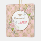 Roos Blush Quinceanera Ornament (Links)