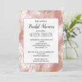 Roos Blush Roze Wit Snake Skin Kaart (Staand voorkant)