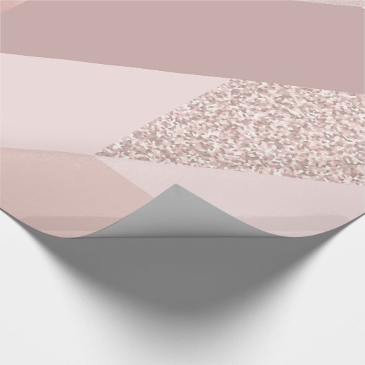 Roos Blush Wrapping Paper Cadeaupapier (Hoek)