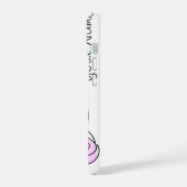 Roos Boeket Sering iPhone horizontaal 15 Case (Linkerkant)