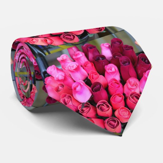 roos boeket stropdas (Opgerold)