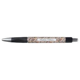 Roos Boho Floral Waterverf Aangepast Pen