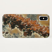 Roos boomkunst Case-Mate iPhone case (Achterkant (horizontaal))