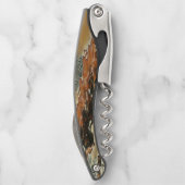 Roos boomkunst kurkentrekker (Achterkant)