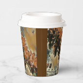 Roos boomkunst papieren bekers (Rechts)