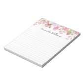 roos border custom notitieblok (Linkerzijde)