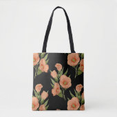  Roos Botanisch Tote Bag (Voorkant)