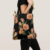 Roos Botanisch Tote Bag (Dichtbij)