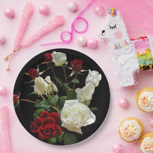 Roos Boutique Paper Borden Papieren Bordje (Feest)