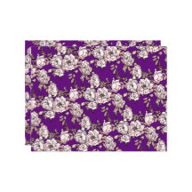 Roos Branch Pink Paars Craft Paper