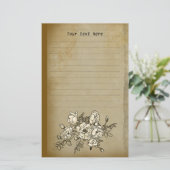 Roos Branch Stationery Briefpapier (Staand voorkant)