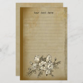 Roos Branch Stationery Briefpapier (Voorkant / Achterkant)