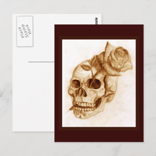 Roos Briefkaart (Voorkant / Achterkant)