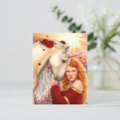 Roos Briefkaart (Staand voorkant)