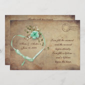 roos Briefkaart (Voorkant / Achterkant)