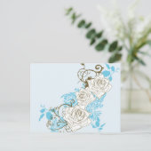 Roos Briefkaart (Staand voorkant)