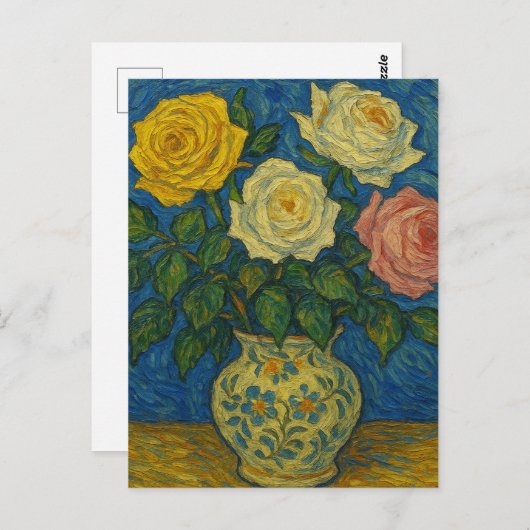 Roos Briefkaart (Voorkant / Achterkant)